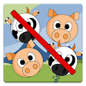 Pig Cow in Row logo