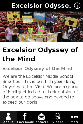 Excelsior Odyssey of the Mind