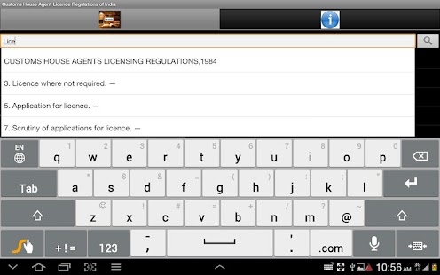 Custom House Agent Regn,India Screenshots 6