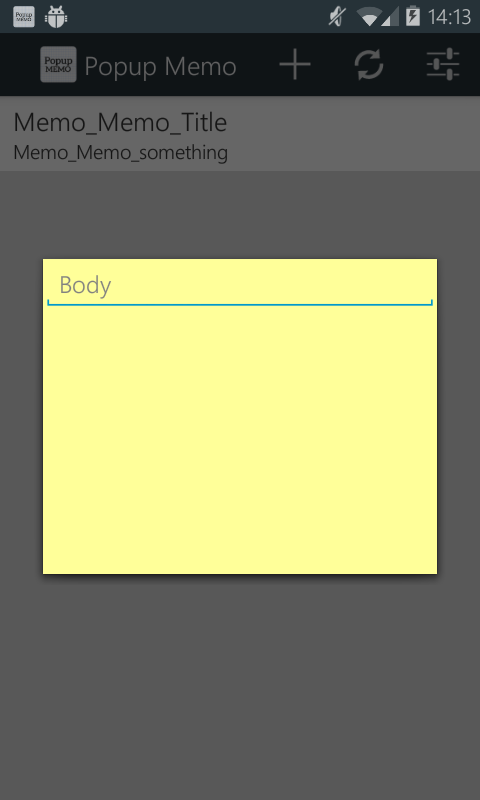 Popup Memo - Android Apps on Google Play
