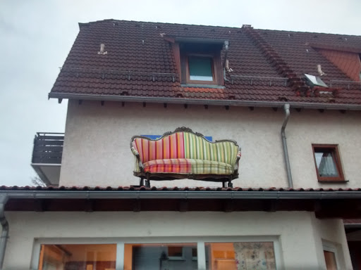 Sofa auf dem Dach