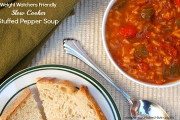Slow Cooker Stuffed Pepper Soup Recipe