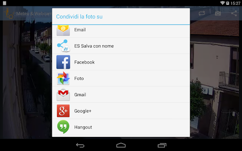 Meteo & Webcams Soveria Screenshots 2