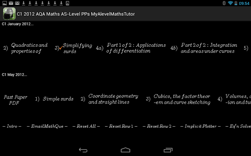 【免費教育App】C1 AQA 2012 Past Papers-APP點子