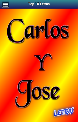 Letras Carlos Y Jose