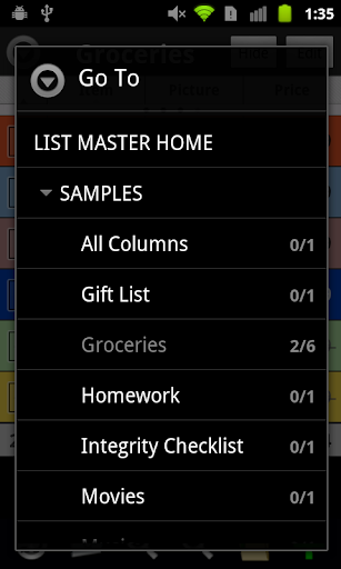 【免費生產應用App】List Master Lite for Android-APP點子