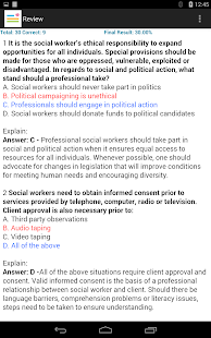 Social Work Master's Test Prep Screenshots 7