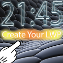 Create Your Live Wallpaper mobile app icon