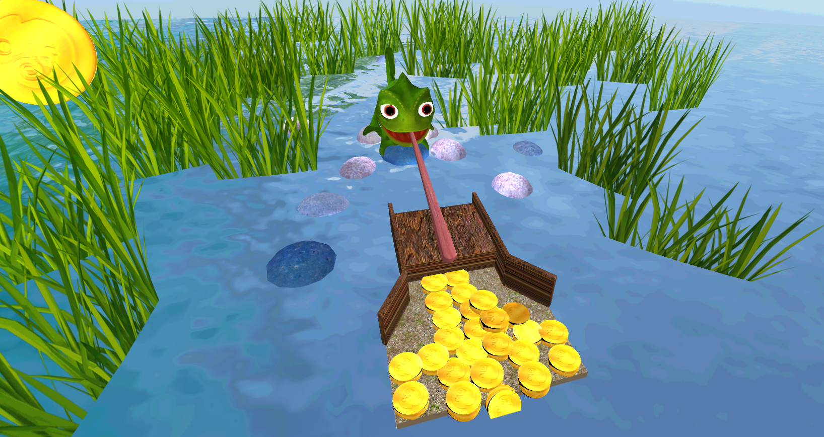 Chameleon Coin Pusher - Free Screen 3