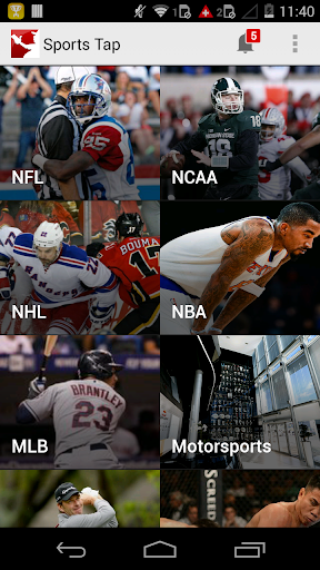 Sports Tap: Games Scores app