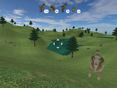 Dino Hunt 2 by Ivan Kuckir - Experiments with Google