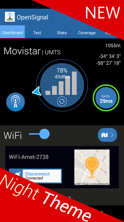 App para mapear wifi