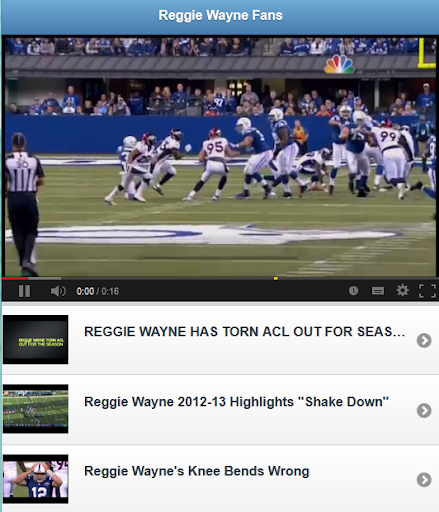 【免費娛樂App】Reggie Wayne Fans-APP點子