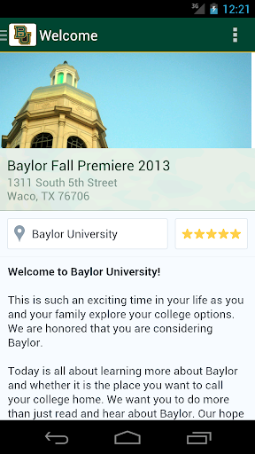 【免費旅遊App】Baylor University-APP點子