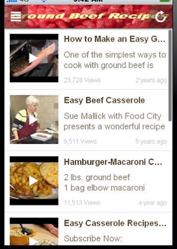 【免費健康App】Ground Beef Recipes-APP點子