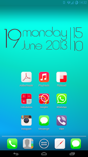 iOs 7 Theme HD Konzept 8 in 1 - screenshot thumbnail