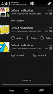 Jelly Bean Notification Test Screenshots 4
