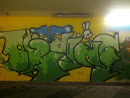 Zielony Mural