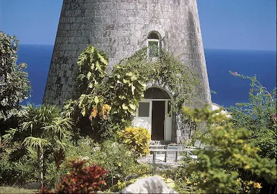 The Honeymoon Suite at Golden Rock Plantation Inn on Nevis.