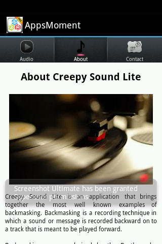 【免費音樂App】Creepy Sound Lite-APP點子