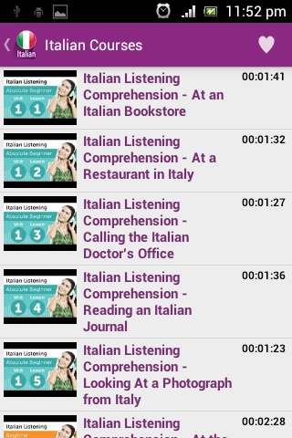 【免費教育App】Italian Conversation Courses-APP點子