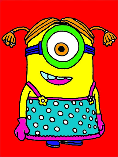 Coloring Book Minions