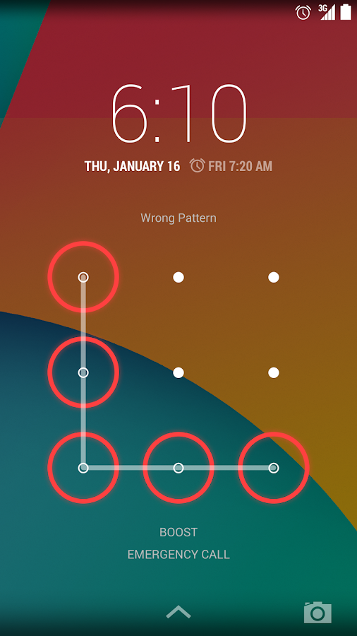 Lockwatch - Celular Roubado - screenshot