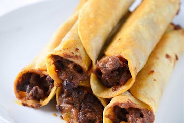 Chorizo & Black Bean Taquitos