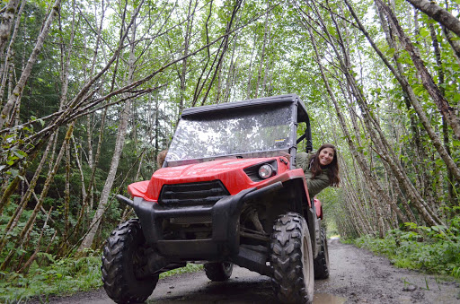 ATV-tour-Glacier-Bay-Alaska - Taking part in an all-terrain vehicle tour in Glacier Bay, Alaska.