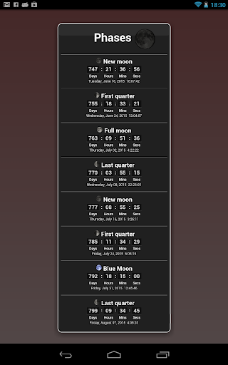 【免費天氣App】Moon Phases-APP點子