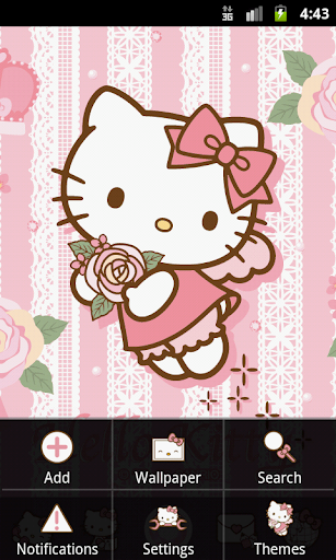 【免費個人化App】Hello Kitty Rose for You Theme-APP點子