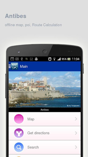 Antibes Map offline