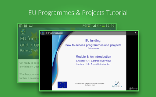 【免費教育App】EU funding Course-APP點子