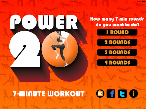 Android application 7 Minute Workout screenshort