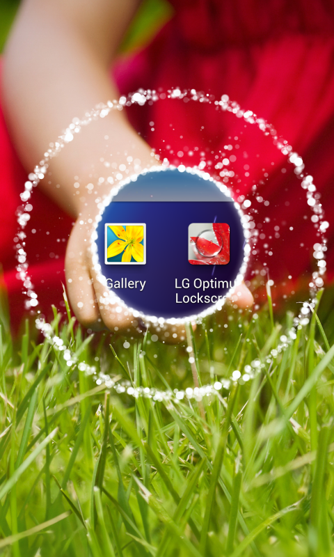 LG Optimus Lockscreen - screenshot