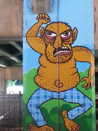 Fairy Tale Artwork: The Troll Under the Bridge