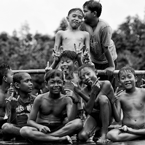 Better Together by Eris Suhendra - Black & White Portraits & People