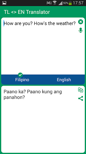 Filipino English Translator