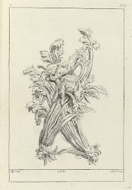 Ornament met konijn en selderij