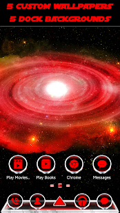 How to mod Red Nova Go Launcher Theme 1.1 mod apk for bluestacks