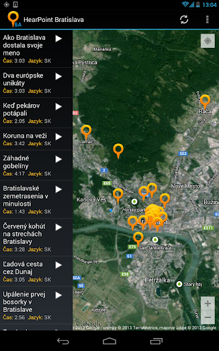 【免費旅遊App】HearPoint Bratislava-APP點子