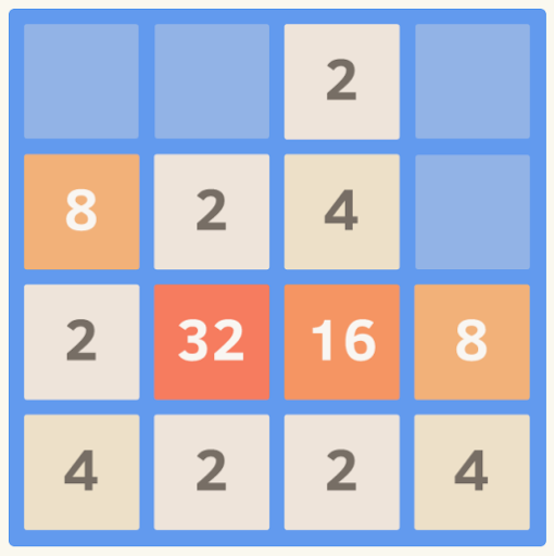 2048 Blue