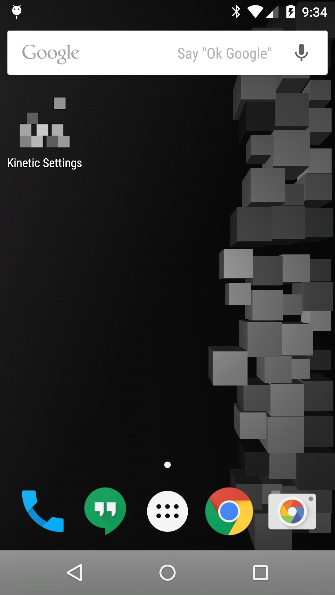 Android application Kinetic Live Wallpaper screenshort