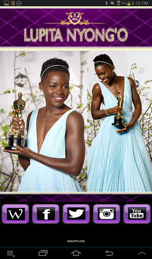 Lupita Nyong'o Social media