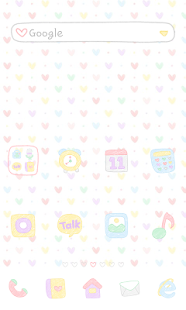 Heart dodol launcher theme