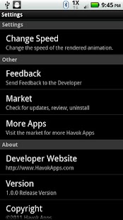 Blue Vortex Live Wallpaper Screenshots 1