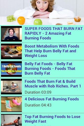Foods That Burn Fat