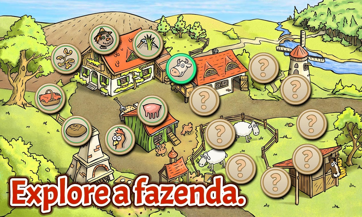 Crianças:A fazenda com Animais - screenshot