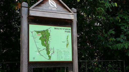 Mount Faber Park Mid Hill Signage