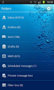 Free GO SMS PRO THEME Underwater APK